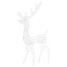 Renne de décoration de Noël Acrylique 140 LED colorées 120 cm 