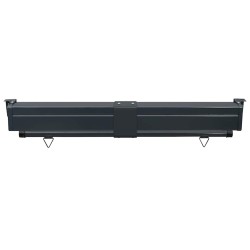 Auvent latéral de balcon 125x250 cm Marron 