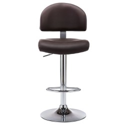 Tabouret de bar Marron Similicuir 