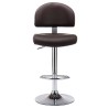Tabouret de bar Marron Similicuir 