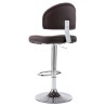 Tabouret de bar Marron Similicuir 