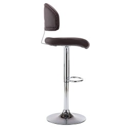 Tabouret de bar Marron Similicuir 