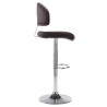 Tabouret de bar Marron Similicuir 
