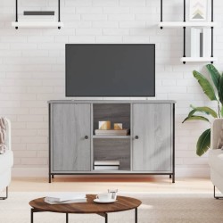 Meuble TV sonoma gris 100x35x65 cm bois d'ingénierie 