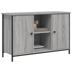 Meuble TV sonoma gris 100x35x65 cm bois d'ingénierie 