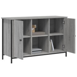Meuble TV sonoma gris 100x35x65 cm bois d'ingénierie 