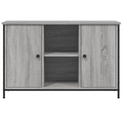Meuble TV sonoma gris 100x35x65 cm bois d'ingénierie 