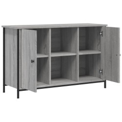 Meuble TV sonoma gris 100x35x65 cm bois d'ingénierie 