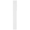 Meuble pour machine à laver Blanc 64x25,5x190 cm 
