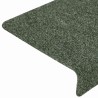 Tapis d'escalier autocollant 30 pcs vert 65x21x4 cm 