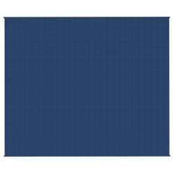 Couverture lestée Bleu 220x260 cm 11 kg Tissu 