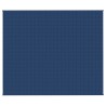 Couverture lestée Bleu 220x260 cm 11 kg Tissu 