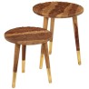 Tables basses 2 pcs Bois massif 