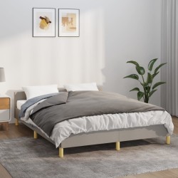 Couverture lestée avec housse Gris 137x200 cm 10 kg Tissu 