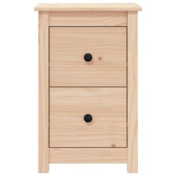 Tables de chevet 2 pcs 40x35x61,5 cm Bois de pin massif 