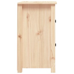 Tables de chevet 2 pcs 40x35x61,5 cm Bois de pin massif 