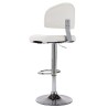 Tabouret de bar Blanc Similicuir 