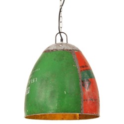 Lampe suspendue industrielle 25 W Multicolore Ronde 42 cm E27 
