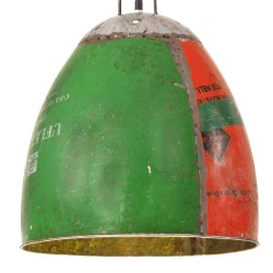 Lampe suspendue industrielle 25 W Multicolore Ronde 42 cm E27 