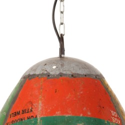 Lampe suspendue industrielle 25 W Multicolore Ronde 42 cm E27 