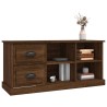 Meuble TV chêne marron 102x35,5x47,5 cm bois d'ingénierie 