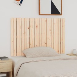 Tête de lit murale 140x3x90 cm Bois massif de pin 