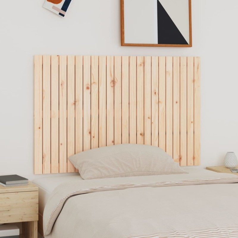 Tête de lit murale 140x3x90 cm Bois massif de pin Tête de lit murale 140x3x90 cm Bois massif de pin