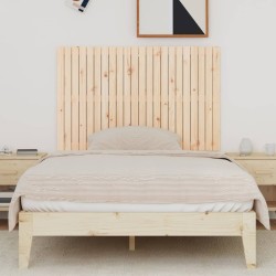 Tête de lit murale 140x3x90 cm Bois massif de pin 