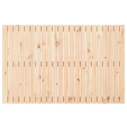 Tête de lit murale 140x3x90 cm Bois massif de pin 