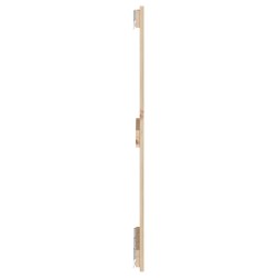 Tête de lit murale 140x3x90 cm Bois massif de pin 