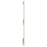 Tête de lit murale 140x3x90 cm Bois massif de pin 