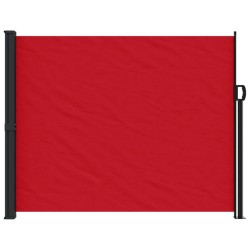 Auvent latéral rétractable rouge 160x300 cm 