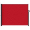 Auvent latéral rétractable rouge 160x300 cm 