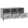 Meuble TV Sonoma gris 102x35x50 cm Bois d'ingénierie 