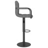 Tabouret de bar Gris clair Tissu 
