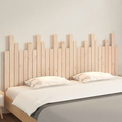 Tête de lit murale 185x3x80 cm Bois massif de pin 