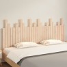 Tête de lit murale 185x3x80 cm Bois massif de pin 