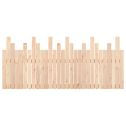 Tête de lit murale 185x3x80 cm Bois massif de pin 