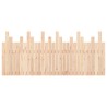 Tête de lit murale 185x3x80 cm Bois massif de pin 