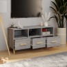 Meuble TV Sonoma gris 102x36x50 cm Bois d'ingénierie 