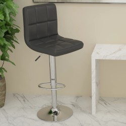 Tabouret de bar Noir Similicuir 
