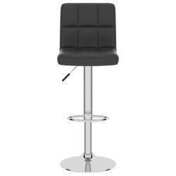 Tabouret de bar Noir Similicuir 