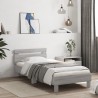 Cadre de lit sans matelas avec tête de lit 90x200 cm 
