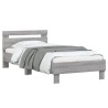 Cadre de lit sans matelas avec tête de lit 90x200 cm 