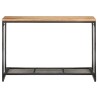 Table console 110x35x75 cm Bois d'acacia massif 