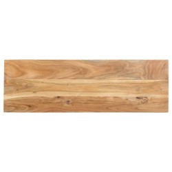 Table console 110x35x75 cm Bois d'acacia massif 