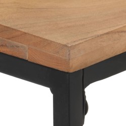 Table console 110x35x75 cm Bois d'acacia massif 