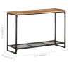 Table console 110x35x75 cm Bois d'acacia massif 