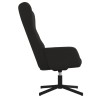 Chaise de relaxation Noir Velours 