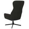 Chaise de relaxation Noir Velours 